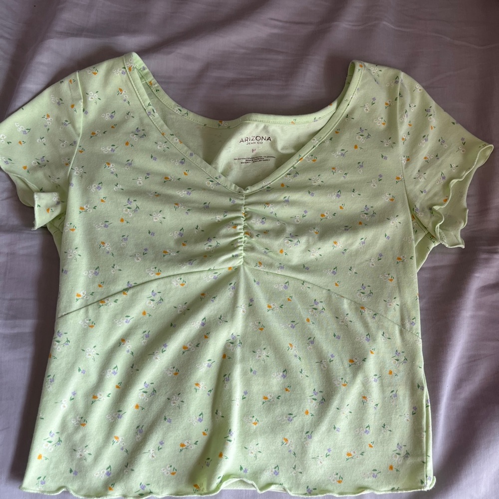 Arizona women’s green crop top